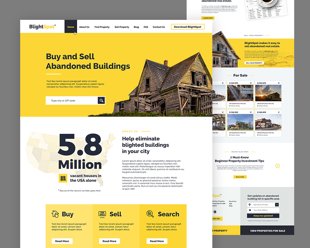 real_estate_app_landingpage