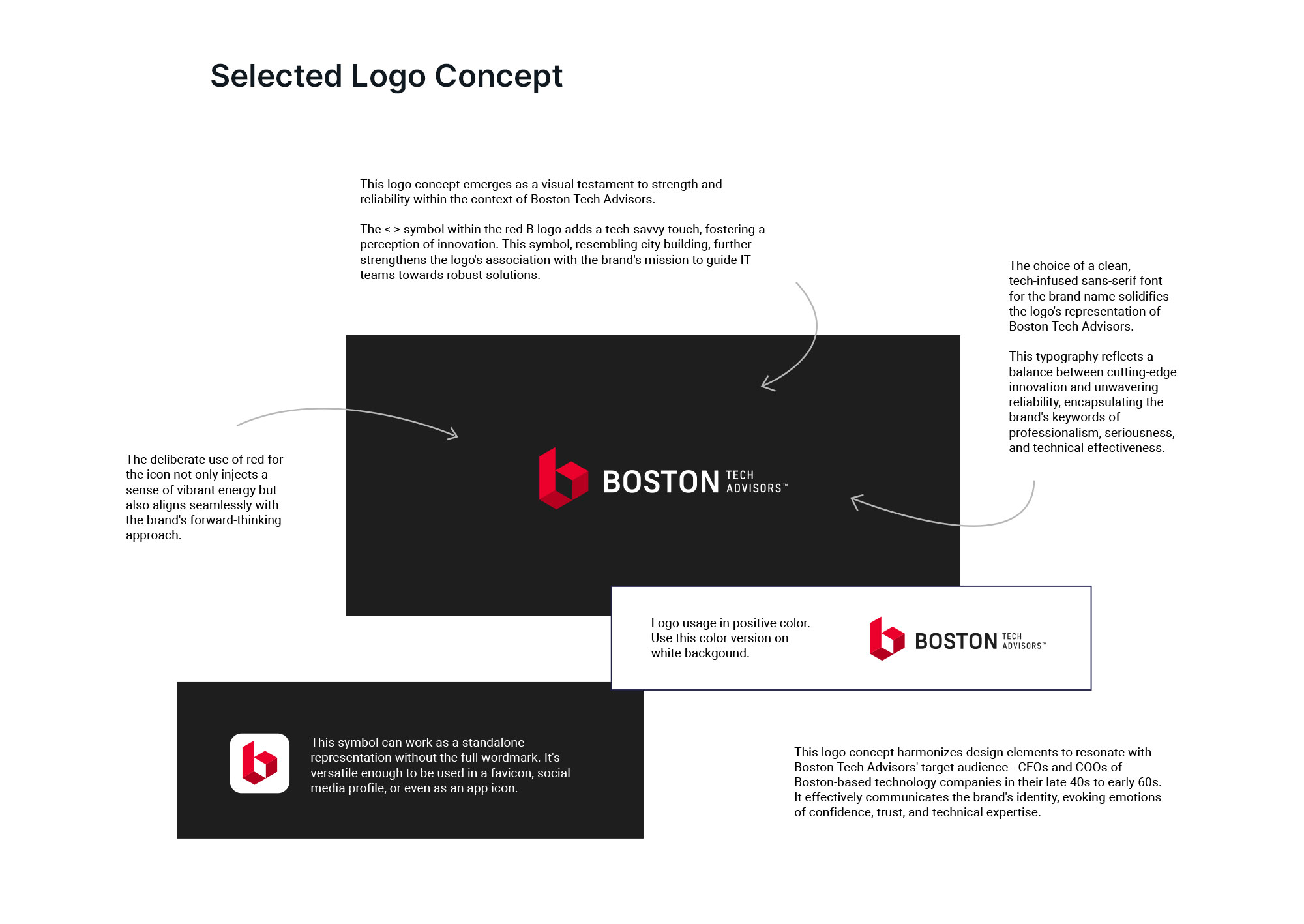 tech company logo design